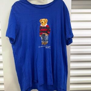 Polo by Ralph Lauren Royal Blue Bear Tee